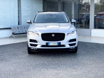 Jaguar F-Pace 2.0 Diesel 180CV E6 Automatica - 2019 Grigio usata Roma