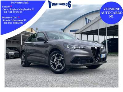 Alfa Romeo Stelvio 2.2 TDI 160CV Sprint RWD AT8 - AUTOCARRO N1 Grigio usata TORINO