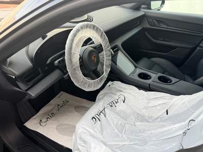 Porsche Taycan SPORT TURISMO PASM battery performance plus Grigio usata Roma