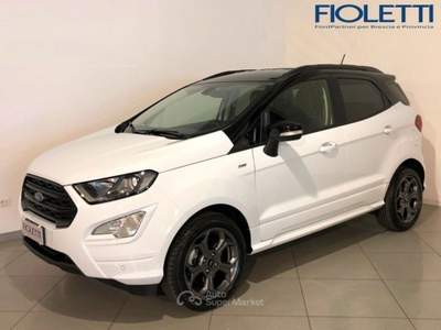Ford EcoSport 1.0 ECOBOOST 125 CV START&STOP ST-LINE Bianco usata Manerbio
