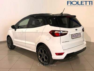 Ford EcoSport 1.0 ECOBOOST 125 CV START&STOP ST-LINE Bianco usata Manerbio