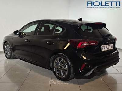 Ford Focus 4ª SERIE 1.0 ECOBOOST HYBRID 125 CV 5P. ST LINE Nero usata Manerbio