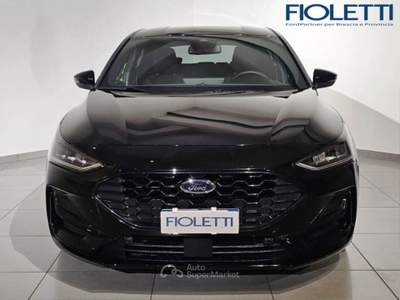 Ford Focus 4ª SERIE 1.0 ECOBOOST HYBRID 125 CV 5P. ST LINE Nero usata Manerbio