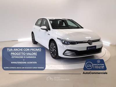 Volkswagen Golf 1.5 TSI EVO ACT Style Bianco usata Bologna