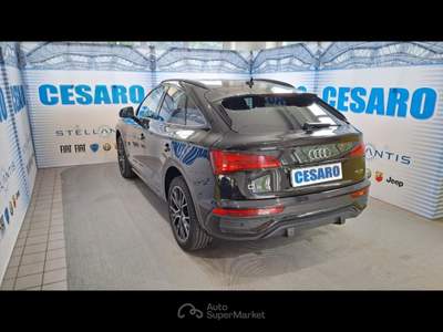 Audi Q5 Sportback 40 2.0 tdi mhev 12V S line quattro s-tr Nero usata Pont-Saint-Martin