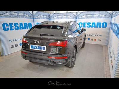 Audi Q5 Sportback 40 2.0 tdi mhev 12V S line quattro s-tr Nero usata Pont-Saint-Martin