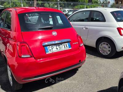 Fiat 500 pronta consegna reale in sede Rosso usata Roma