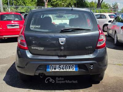 Dacia Sandero impianto a gas valido Grigio usata Roma