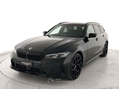 BMW Serie 3 320d 320d touring mhev 48v xdrive msport pro auto Nero usata Carpi