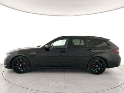 BMW Serie 3 320d 320d touring mhev 48v xdrive msport pro auto Nero usata Carpi