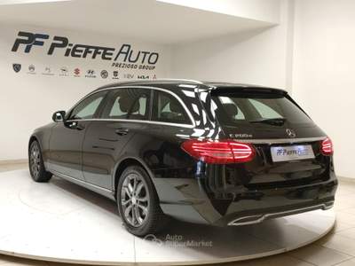 Mercedes-Benz Classe C  - c 200 d s.w. auto sport Nero usata Civitanova Marche