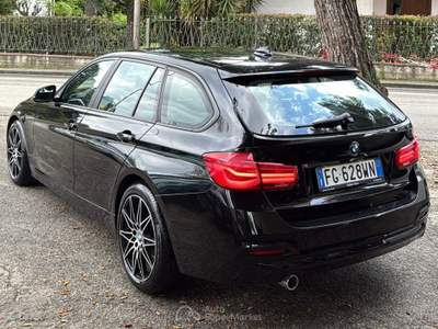 BMW Serie 3 318d Vettura famigliare ma anche sportiva Nero usata Sant'Omero
