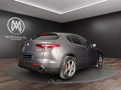 Alfa Romeo Stelvio 2.2 Turbodiesel 160 CV AT8 RWD Sprint - AUTOCARRO Grigio usata Bastia Umbra