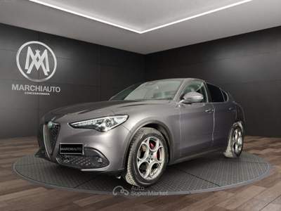 Alfa Romeo Stelvio 2.2 Turbodiesel 160 CV AT8 RWD Sprint - AUTOCARRO Grigio usata Bastia Umbra