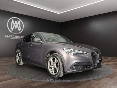 Alfa Romeo Stelvio 2.2 Turbodiesel 160 CV AT8 RWD Sprint - AUTOCARRO Grigio usata Bastia Umbra