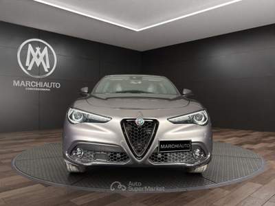 Alfa Romeo Stelvio 2.2 Turbodiesel 160 CV AT8 RWD Sprint - AUTOCARRO Grigio usata Bastia Umbra
