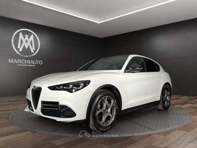 Alfa Romeo Stelvio 2.2 Turbodiesel 160 CV AT8 RWD Sprint Bianco usata Bastia Umbra