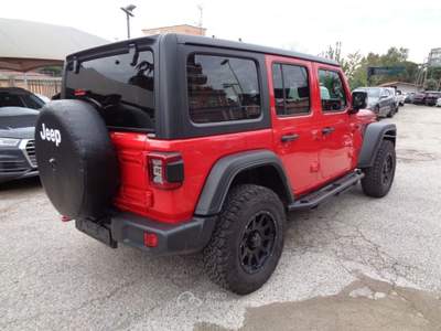 Jeep Wrangler 2200 MJT UNLIMITED RUBICON 4X4 200CV AUTOM ITALIA Rosso usata Pistoia