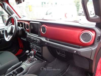 Jeep Wrangler 2200 MJT UNLIMITED RUBICON 4X4 200CV AUTOM ITALIA Rosso usata Pistoia