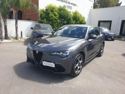 Alfa Romeo Stelvio 2.2 Turbodiesel 160 CV AT8 RWD Grigio usata Taranto