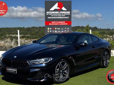 BMW Serie 8 840d d M-Sport XDrive - Solo 11.500 km Nero usata Castellaneta