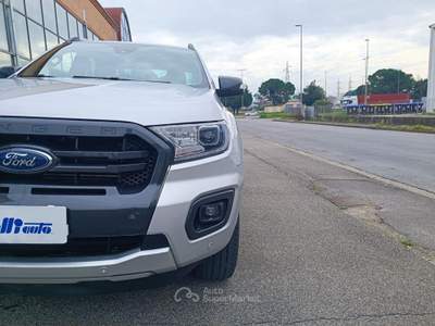 Ford Ranger 2.0 ECOBLUE aut. 213 CV DC Wildtrak 5 posti Argento usata Castelfranco di Sotto