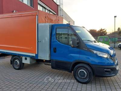 Iveco Daily 35S12 2.3 PM Centinato e Rif. Attrezzi 90.000 Km Blu/Azzurro usata Civitella in Val di Chiana