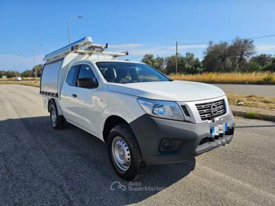 Nissan Navara 2.3 dCi 4WD King Cab Visia ALLESTITO OFFICINA MOBI Bianco usata Maruggio