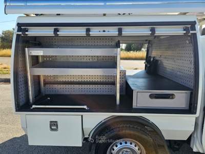 Nissan Navara 2.3 dCi 4WD King Cab Visia ALLESTITO OFFICINA MOBI Bianco usata Maruggio