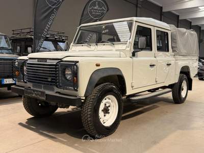 Land Rover Defender 130 2.5 Td5 cat CrewCab S Bianco usata Bologna