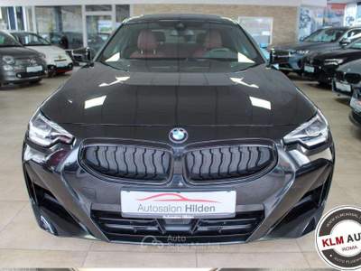 BMW Serie 2 220i 220 i Coupé M sport aut Tetto apribile + altre Nero usata Roma