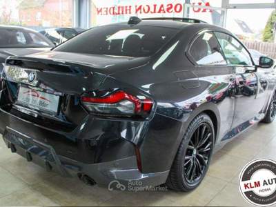BMW Serie 2 220i 220 i Coupé M sport aut Tetto apribile + altre Nero usata Roma