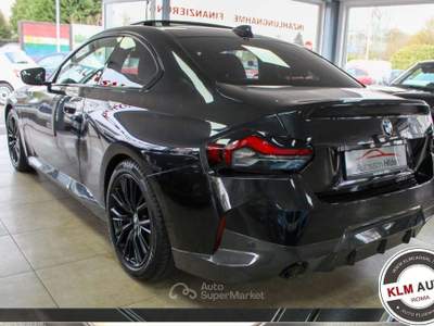 BMW Serie 2 220i 220 i Coupé M sport aut Tetto apribile + altre Nero usata Roma