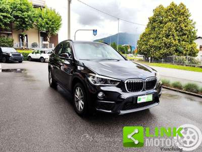 BMW X1 X1 sDrive18d Business GARANZIA INCLUSA Nero usata Molteno