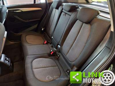 BMW X1 X1 sDrive18d Business GARANZIA INCLUSA Nero usata Molteno