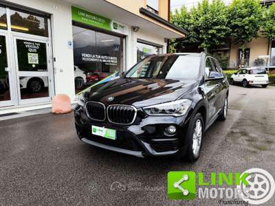 BMW X1 X1 sDrive18d Business GARANZIA INCLUSA Nero usata Molteno