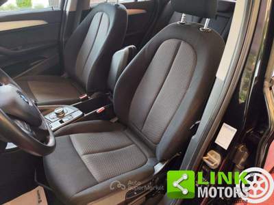BMW X1 X1 sDrive18d Business GARANZIA INCLUSA Nero usata Molteno