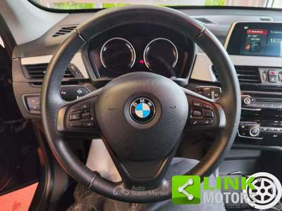BMW X1 X1 sDrive18d Business GARANZIA INCLUSA Nero usata Molteno