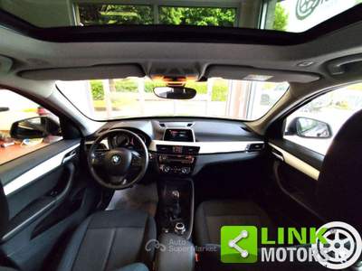 BMW X1 X1 sDrive18d Business GARANZIA INCLUSA Nero usata Molteno