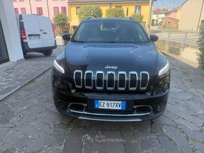 Jeep Cherokee SUPER FULL Nero usata Terre del Reno