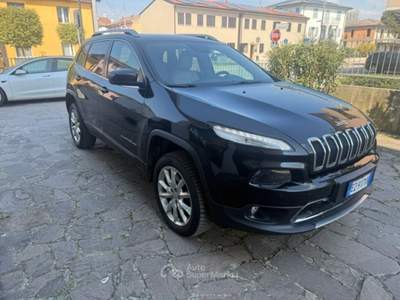 Jeep Cherokee SUPER FULL Nero usata Terre del Reno
