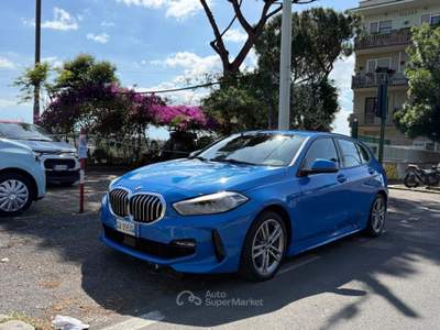 BMW Serie 1 118d 118d M Sport, LED, Navigatore, Camera, Cambio automatico Blu/Azzurro usata Roma
