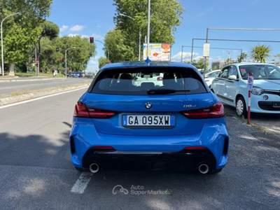 BMW Serie 1 118d 118d M Sport, LED, Navigatore, Camera, Cambio automatico Blu/Azzurro usata Roma
