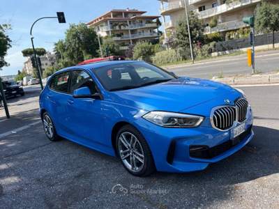 BMW Serie 1 118d 118d M Sport, LED, Navigatore, Camera, Cambio automatico Blu/Azzurro usata Roma