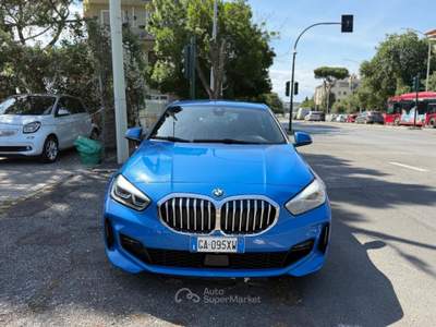 BMW Serie 1 118d 118d M Sport, LED, Navigatore, Camera, Cambio automatico Blu/Azzurro usata Roma