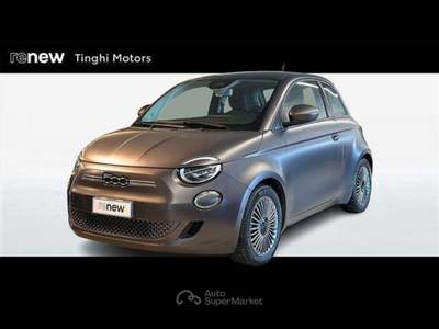 Fiat 500e Cabrio 42 kWh La Prima Grigio usata Empoli Fiat 500e Cabrio 42 kWh La Prima Grigio usata Empoli
