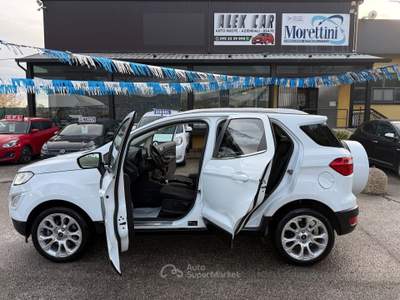 Ford EcoSport "UNA CHICCA" EcoBoost Titanium Bianco usata Assisi