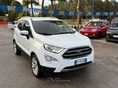Ford EcoSport "UNA CHICCA" EcoBoost Titanium Bianco usata Assisi