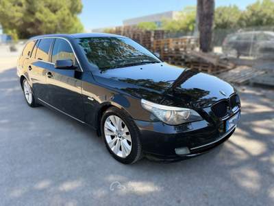 BMW Serie 5 520d 12 MESI DI GARANZIA Nero usata Recanati