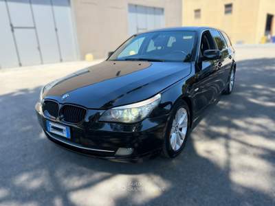 BMW Serie 5 520d 12 MESI DI GARANZIA Nero usata Recanati